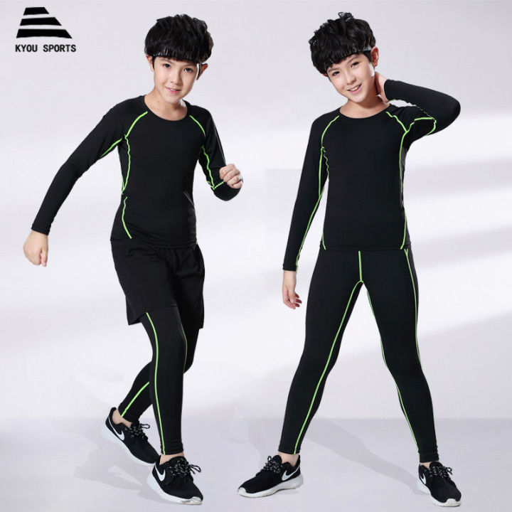 Children's%20Tights%20Training%20Clothes%20Outfit%20Men's%20and%20Women's%20Basketball%20Soccer%20Running%20Fitness%20Children's%20Sports%20Leggings%20Quick%20Drying%20Clothes%20-%20Image%207