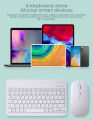 Universal 10inch Bluetooth Keyboard And Mouse Set Ultra-Thin 3-speed DPI Adjustment For Ipad Apple Android. 