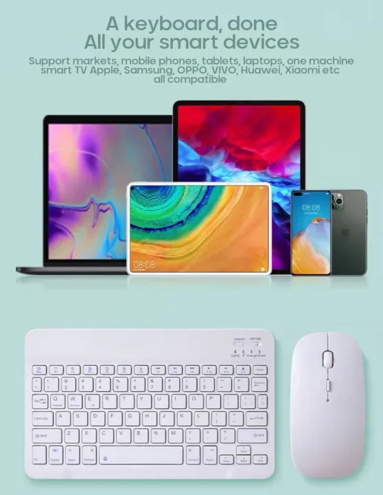 Universal%2010inch%20Bluetooth%20Keyboard%20And%20Mouse%20Set%20Ultra-Thin%203-speed%20DPI%20Adjustment%20For%20Ipad%20Apple%20Android%20-%20Image%205