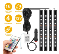 Car Interior Lighting  48 Pieces LED 5050 Atmosphere Light Waterproof RGB Ambient Remote system Lighting. 