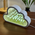 Cloud Tulip Lamp Cloud Tulip Mirror Night Light Tulip LED Table Lights Table Lamp-Blue. 