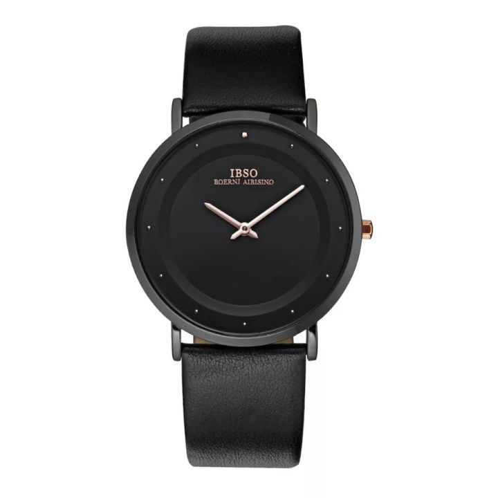 IBSO Leather Analog Watch for Men