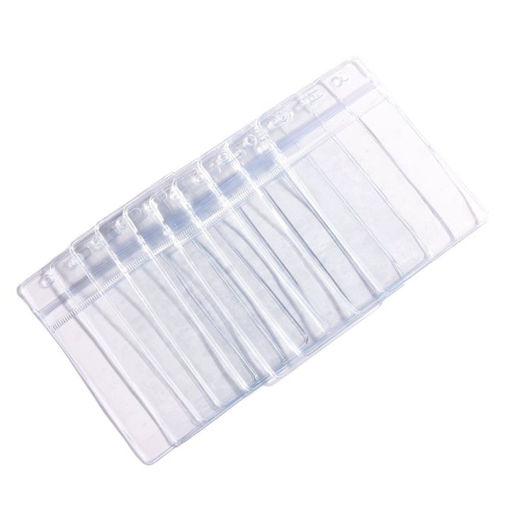 10%20Pcs/set%20Waterproof%20Vertical%20Transparent%20PVC%20Plastic%20Clear%20Zipper%20ID%20Card%20Holder%20Pocket%20-%20Image%207
