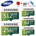 【COD+Ready Stock + FREE Shipping 】 Memory Card 8GB 16GB 32GB 64GB 128GB 256GB 512GB 1TB High Speed 90MB/S MicroSDHC Class10 Performance with SD Adapter.