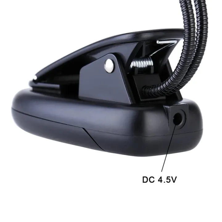 Dual%20Flexible%20Double%20Flex%20Goosenecks%204%20LEDs%20Piano%20Music%20Stand%20Book%20Lights%20Reading%20Lamp%20Clip-on%20Table%20Desk%20Lamp%20USB/AAA%20Operated%20-%20Image%205