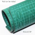 A2 Self Healing Cutting Mat  Professional Durable Non Slip Mat With Clear Measurements For Arts & Crafts, Single Side 60 by 45cm. 