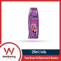 Fiama Shower Gel Blackcurrant & Bearberry Body Wash With Skin Conditioners For Radiant Glow | 250ml Bottle |Made in India.