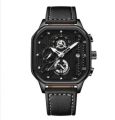 New TRSOYE luxury fashion leather belt wrist-watche for men.