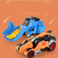 Dinosaur Inertia Car Toys For Kids Collision Transforming Inertia Powered Car Toy Birthday Gifts For Boys Girls. 