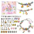 Bracelet Making Kit for Girls Charm Bracelets Kit with Beads Jewelry Charms Bracelets for DIY Craft Toys for Children. 