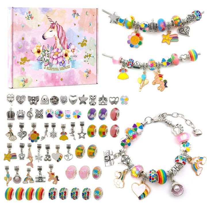 Bracelet%20Making%20Kit%20for%20Girls%20Charm%20Bracelets%20Kit%20with%20Beads%20Jewelry%20Charms%20Bracelets%20for%20DIY%20Craft%20Toys%20for%20Children%20-%20Image%202