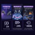Tinzzi TWS Sport Bluetooth Headphones Handfree Noise Cancelling Wireless Gaming Earbuds Not in Ear Earphones with Charging Box. 