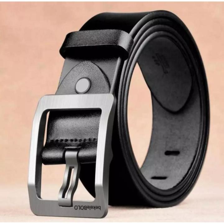 High Quality Artificial Leather Belt For Men