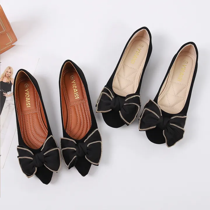 Pumps%20Women's%20Flat%20Shoes%20Spring%20and%20Summer%20Shallow%20Mouth%202024%20New%20All-Matching%20Pumps%20Large%20Size%20Work%20Shoes%20Soft%20Bottom%20Gommino%20Women%20-%20Image%205
