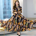 New Attractive Stylish Long Gown Dress Digital Print Maxi Dress One Piece Long Kurti For Women. 