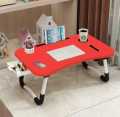 Foldable Laptop Table & Reading Table - Multicolor.