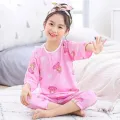 Boys Girls Pajamas Set Children Penguin Pajamas Cotton Kids half sleeve Pyjamas Children Pijama Baby Sleepwear Clothing 6 9 12Y. 