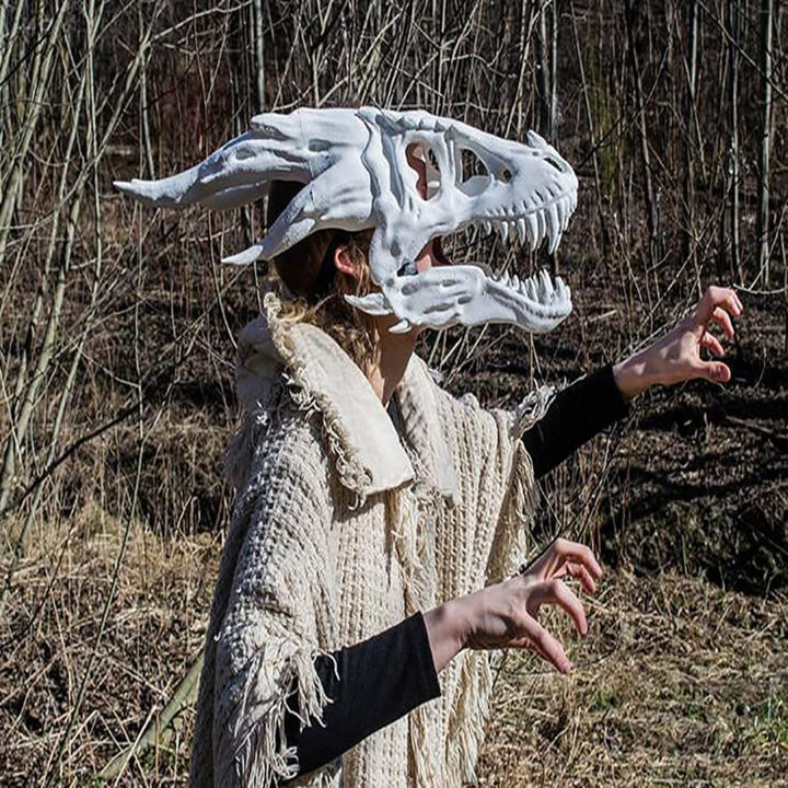 New%20Dragon%20Mask%20Movable%20Jaw%20Dino%20Mask%20Moving%20Jaw%20Dinosaur%20Decor%20Mask%20For%20Halloween%20Party%20Cosplay%20Mask%20Decoration%20-%20Image%202