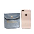 Vintage embroidery lipstick envelope small portable velvet cosmetic bag aunt towel sanitary napkin storage bag manufacturer wholesale. 