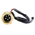 8X B10 Dn25 1Inch Water Hall Effect Turbine Flow Sensor Meter Turbine Flowmeter 2-50L/Min(Brass).