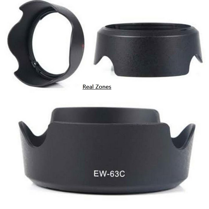 Lens Hood EW-63c Use For Canon 18-55 STM & More 58mm Lenses.....