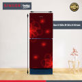 SINGER  FTDS155-RG Top Mount Refrigerator 157 Ltr - Red. 