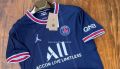 PSG Paris Saint-Germain Home Kit 2021-22 Fan Version Football Jersey - Jersey. 
