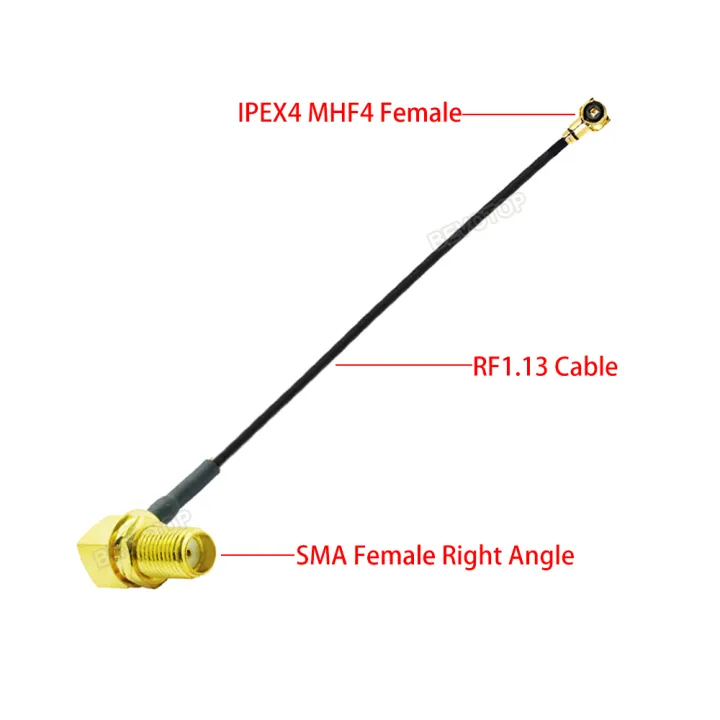 10pcs/Lot%20IPEX4%20Cable%20IPEX4%20MHF4%20to%20SMA%20WIFI%20Antenna%20RcheerfulF%20Cable%20RF1.13%20Pigtail%20Extension%20Cable%20Assembly%205CM-100CM%20-%20Image%204