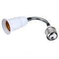 E27 LED Light Bulb Lamp Holder Flexible Extension Adapter Converter Screw Socket. 