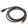 3.5mm AUX Audio Extension Cable 3.5 Jack Male To Female Earphone Extender Cable Car Aux Code For Headphone Louder 1.5 Meter.