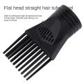 5cm Hair Nozzle Dryer Air Blow Collecting Wind Nozzle Comb Hair Diffuser Dryer Comb Heat Insulating Material for Salon Home Use. 