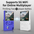 ANBERNIC RG 40XXV Retro Handheld Game Console 4.0 inch 640*480 IPS Screen Linux 64bit System With RGB Light 64G Card 5000+ Games.