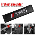 Seat belt Shoulder Pads covers Toyota TRD Logo 2pcs.