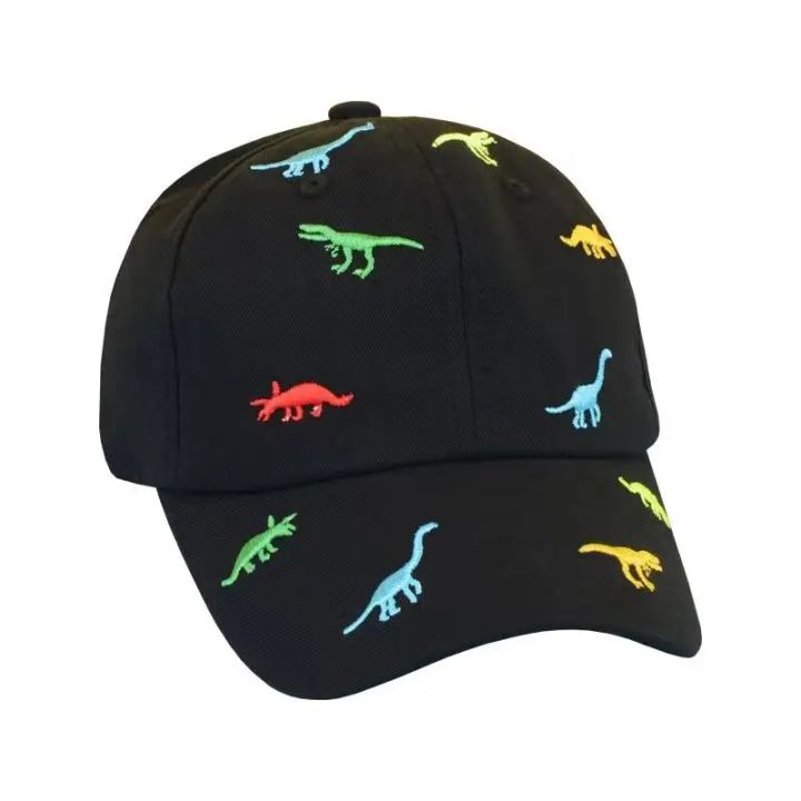Kids%20Baseball%20Cap%20Dinosaur%20Embroidery%20Children%20Girls%20Boys%20Sun%20Hat%20Spring%20Summer%20Outdoor%20Adjustable%20Visor%20Baby%20Cap%20-%20Image%203