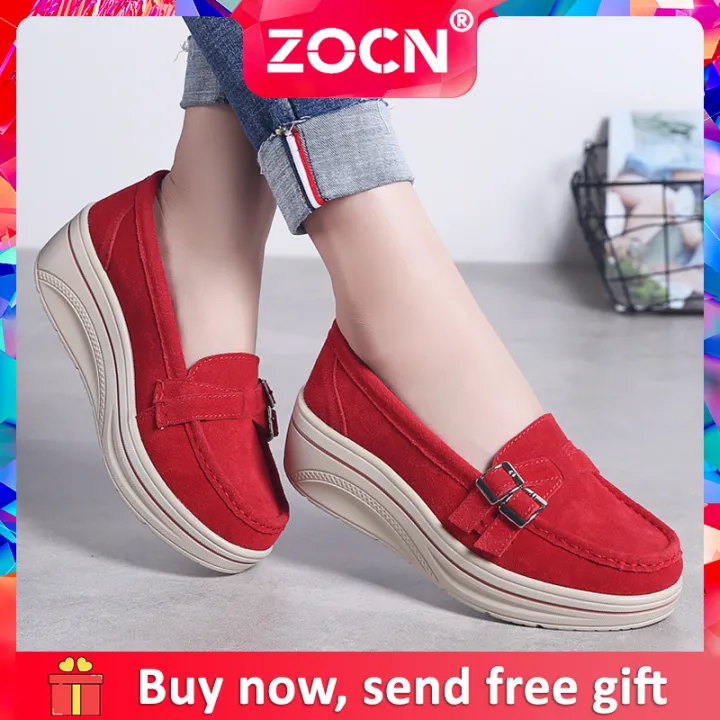 Women%20Wedges%20Shose%20%20Fashion%20High%20Heel%20Leather%20Loafers%20Comfortable%20Platform%20Shaker%20Large%20SIze%20Shoes%2035-42%20-%20Image%203