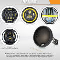 SL 7-inch Motorcycle Led Headlight Bucket With Mounting Bracket Headlamp Housing Cover Modified Accessories.