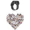 1 PCS Phone Selfie Shutter Remote Control Ring Wireless Smart Remote Control Ring Portable MiNi (Black). 