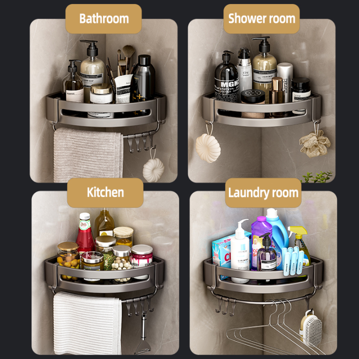 1/2/3pcs%20Bathroom%20WC%20Wall%20Shelf%20Triangle%20Shower%20Storage%20Rack%20Bath%20Shampoo%20Wall%20Free%20Punching%20Black%20Aluminum%20Toilet%20Corner%20Shelf%20-%20Image%202