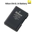 Nikon EN-EL14 Rechargeable Li-Ion Battery for Nikon D3100/DF/D3300/ D5300/D5200 DSLR Cameras. 