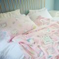 Cartoon Hello Kitty Plush Blanket Anime Flannel Pillowcase Kawaii Sanrio Room Decor Nap Air Conditioner QuiltFine Gift For Girl.
