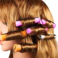 Perm Rods and 30 Pieces 6 Sizes Hair Rollers with Hair Cold Wave Rods Hair Curler for Women Long Short Hair. 