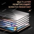 3 IN 1 Tecno Spark 20C Tempered Glass Full Cover Film for Spark 20 Spark 20 Pro Go 2024 2023 Spark 10 Pro 10C Camera Lens Glass Screen Protector and back film. 