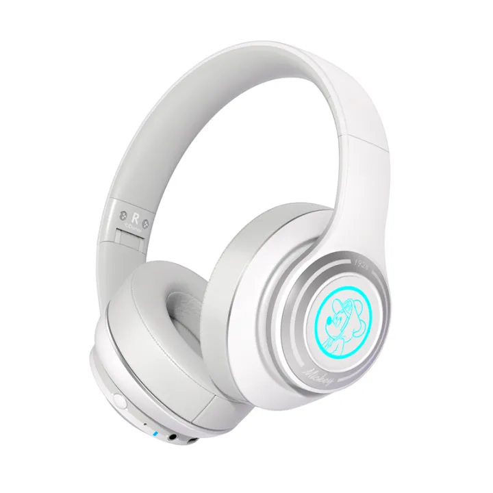 Disney%20H1%20Over%20The%20Ear%20Colorful%20RGB%20Dazzling%20Light%20Earphone%20Dual%20Stereo%20Bluetooth%20Headphone%20Foldable%20Telescopic%20Headset%20with%20Mic%20-%20Image%203