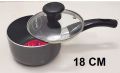 Kiam Non Stick Milk Pan Classic With Glass Lid 18CM.