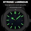 POEDAGAR 613 Casual Business Clock Men Luxury Watch Automatic Watches Mens Waterproof Fashion Quartz Wristwatches Reloj Hombre.