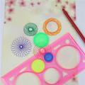 Generic Spirograph Geometric Stencils Ruler Drafting Tools. 