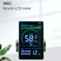 M6C Electric Bike LCD Display Meter 24V-60V E Scooter LCD Panel Color Screen Replacement Parts Accessories with USB for Mountain Electric Bike (5PIN). 