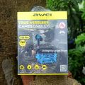 AWEI T29 Pro Bluetooth 5.1 Gaming Earbuds With RGB Color Lighting Charging Case.