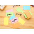 Paper Blank Index Flash Cards DIY Greeting Quick Message, 90 Sheets Pink. 
