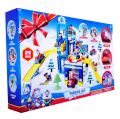 25 Pcs Paw Patrol Parking Lot Garage Station Toy 2 Way Car Parking Toy set With 3 CAR. 